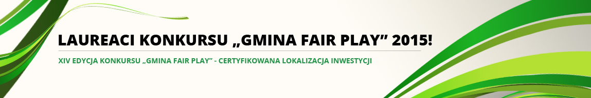 Gmina Fair Play - Certyfikowana Lokalizacja Inwestycji